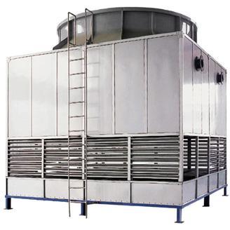 300t(吨)方形逆流冷却塔厂家直销施工安装
