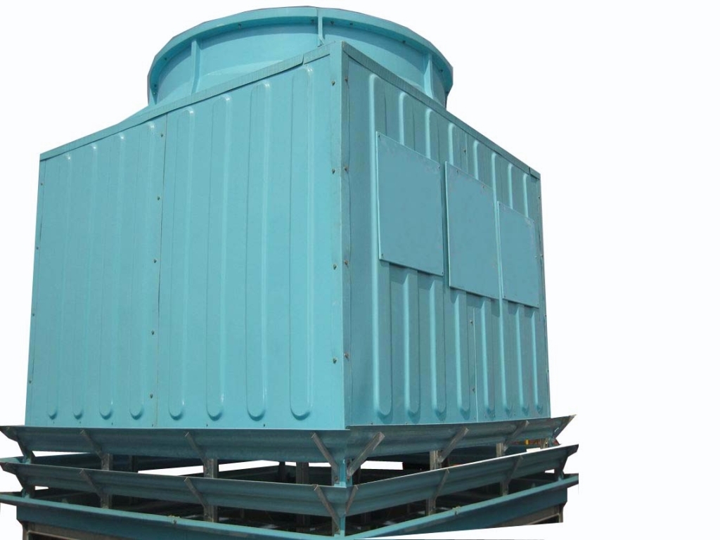 550T(吨)方形逆流冷却塔厂家直销施工安装