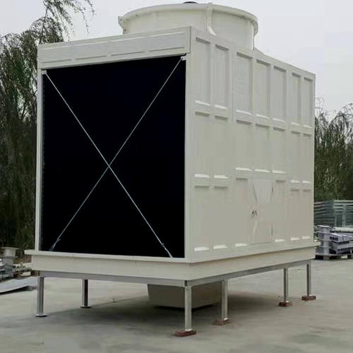 50t（吨）方形横流冷却塔厂家直销施工安装